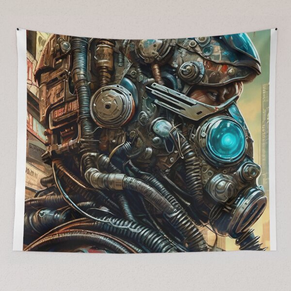 Item preview, Futuristic Pilot - Sci Fi Art concept designed and sold by Delerat7.