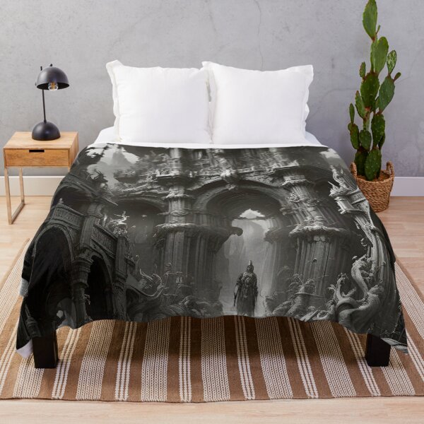 Item preview, Castle Ruins - Dark Fantasy Art concept designed and sold by Delerat7.