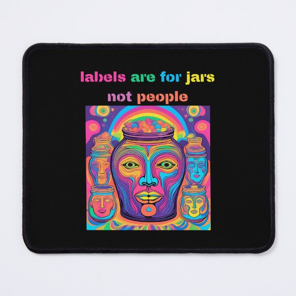 Item preview, Labels Are For Jars Not People designed and sold by LadyGoodwill.