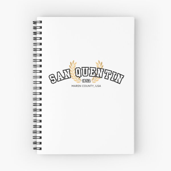 Item preview, San Quentin Prison University, White and Black designed and sold by UNK-Fatigues.