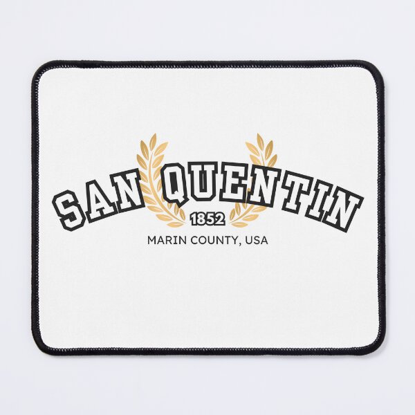 Item preview, San Quentin Prison University, White and Black designed and sold by UNK-Fatigues.