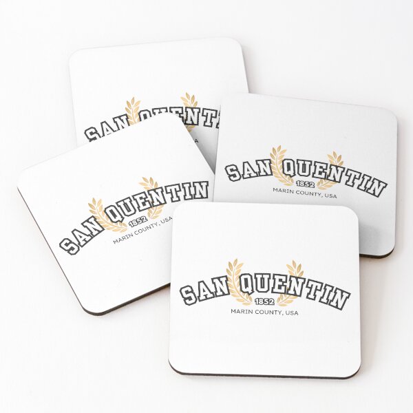 Item preview, San Quentin Prison University, White and Black designed and sold by UNK-Fatigues.