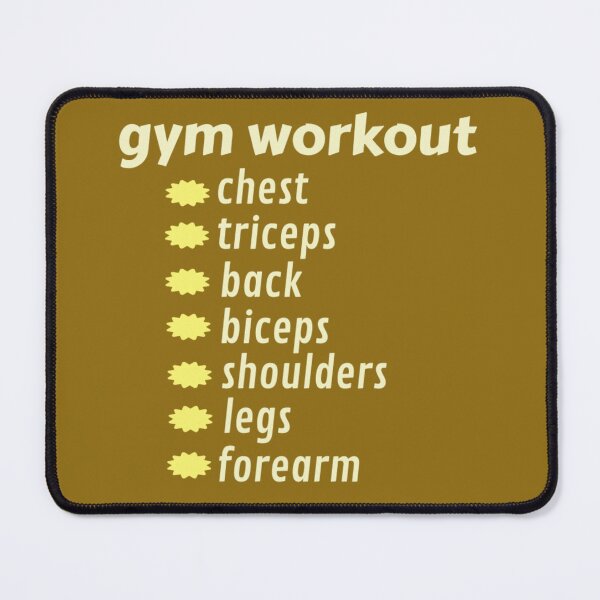 Item preview, Gym workout designed and sold by PierreAlbijanic.