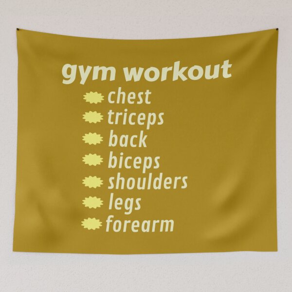 Item preview, Gym workout designed and sold by PierreAlbijanic.