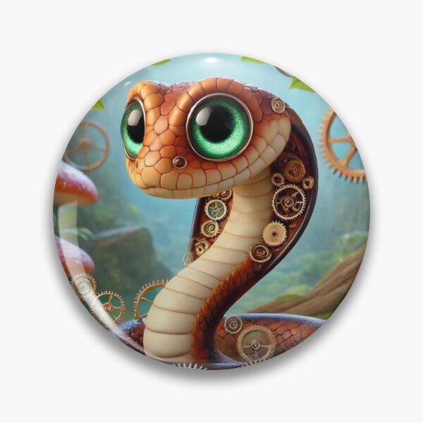Item preview, Steampunk De Kay’s Brown Snake designed and sold by Sillytoe.
