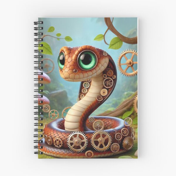 Item preview, Steampunk De Kay’s Brown Snake designed and sold by Sillytoe.