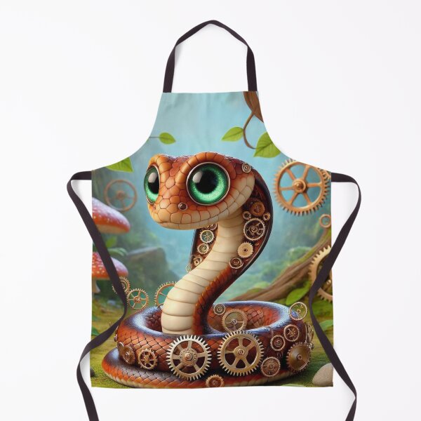Item preview, Steampunk De Kay’s Brown Snake designed and sold by Sillytoe.