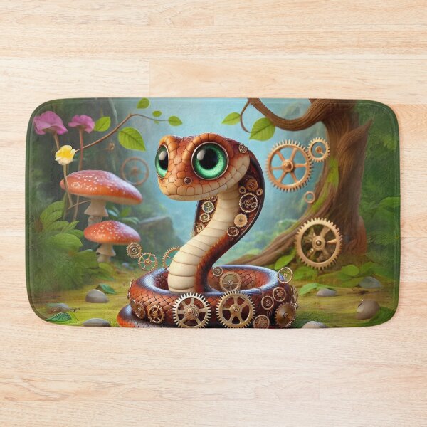 Item preview, Steampunk De Kay’s Brown Snake designed and sold by Sillytoe.