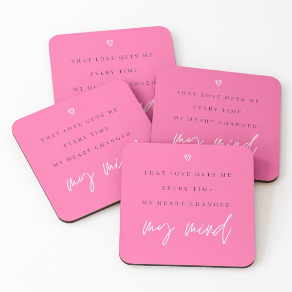 Item preview, Love Gets Me Every Time Lyric Print designed and sold by Femme Pastel Collective.