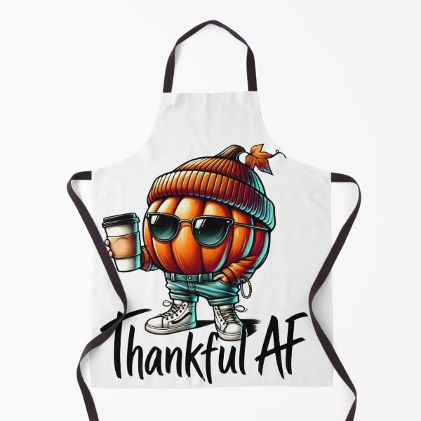 Item preview, Thankful AF Thanksgiving Halloween Pumpkin 2 designed and sold by Hellva.