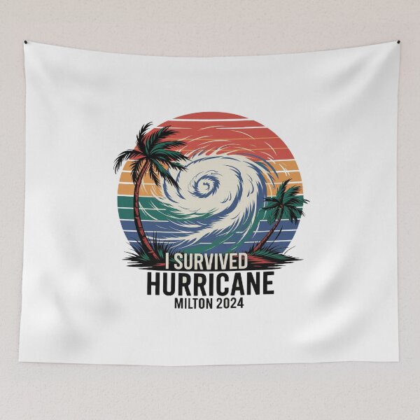 Item preview, I survived hurricane milton 2024 designed and sold by savecloth.