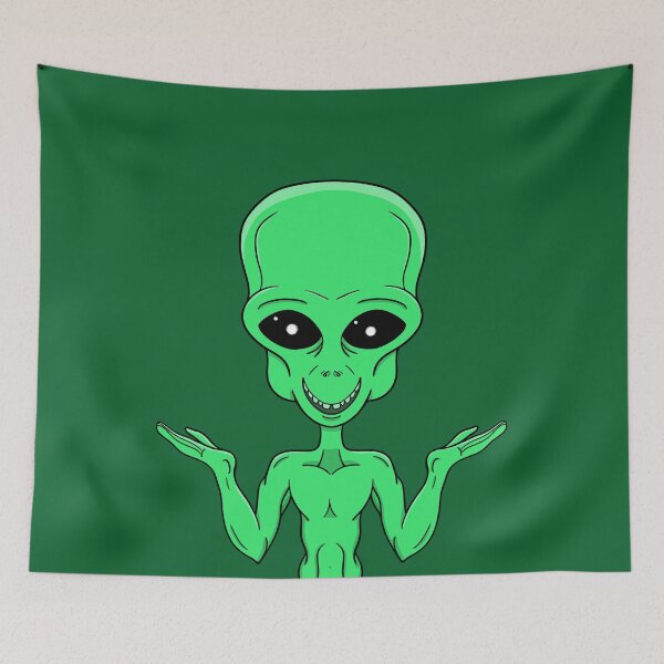 Item preview, A Green Alien in Doubt designed and sold by shopdiego.