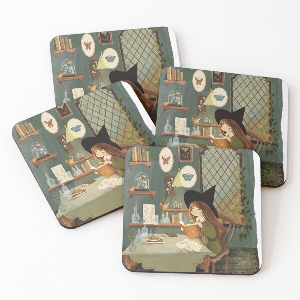 Item preview, The Collecting Witch Illustration  designed and sold by Artofstephmarie.
