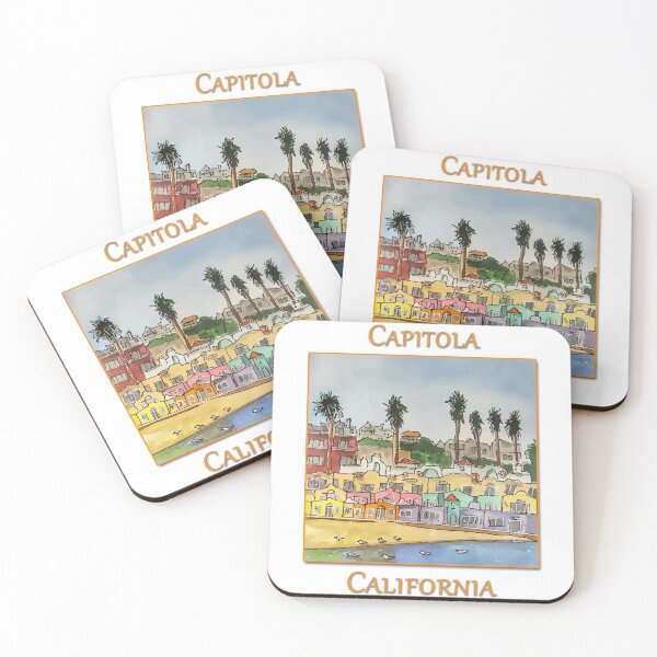 Item preview, Cute little houses in Capitola California designed and sold by welshdesigns.