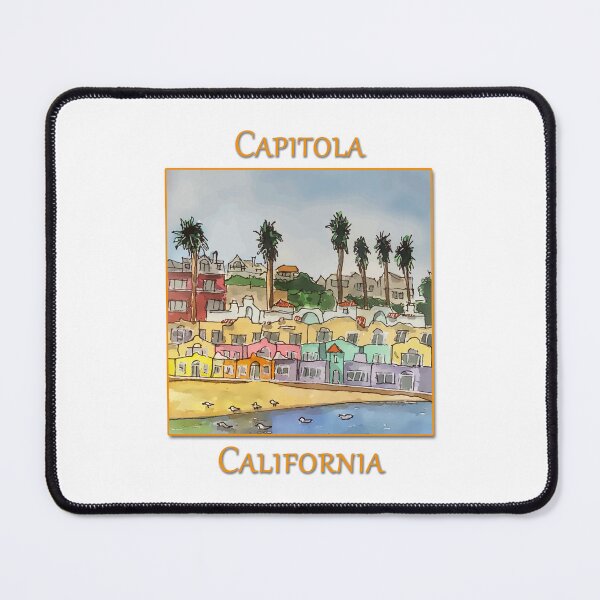 Item preview, Cute little houses in Capitola California designed and sold by welshdesigns.