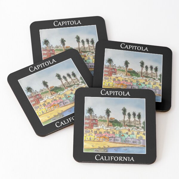 Item preview, Cute little houses in Capitola California designed and sold by welshdesigns.