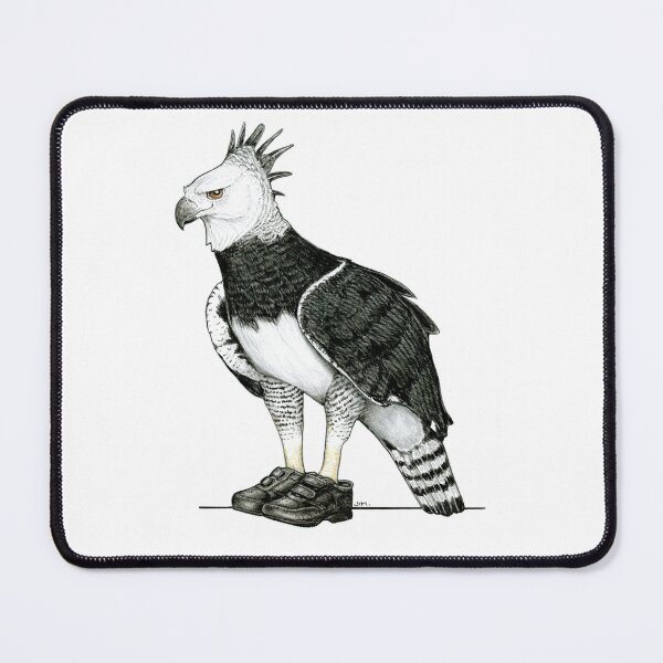 Item preview, Harpy Eagle in Old Man Velcro Comfort Shoes designed and sold by JimsBirds.