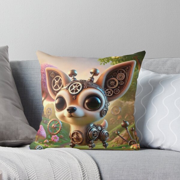 Item preview, Steampunk Deer Head Chihuahua designed and sold by Sillytoe.