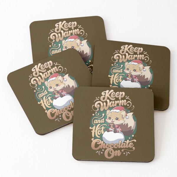 Item preview, KEEP WARM & HOT-CHOCOLATE ON! designed and sold by SharingLove.