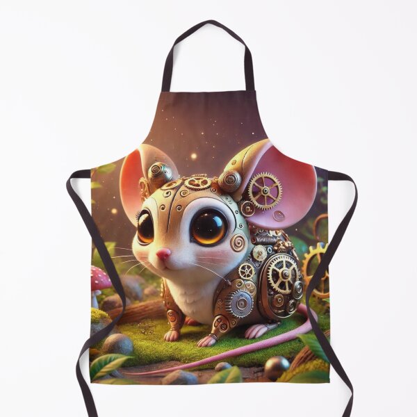 Item preview, Steampunk Deer Mouse designed and sold by Sillytoe.