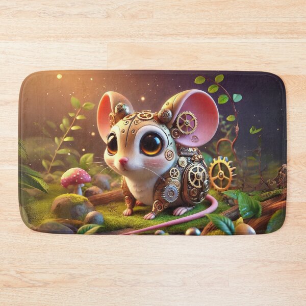 Item preview, Steampunk Deer Mouse designed and sold by Sillytoe.