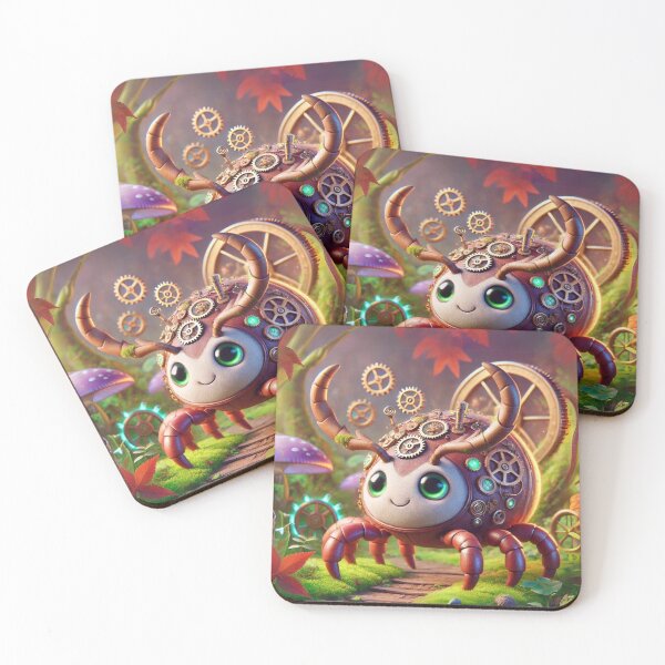 Item preview, Steampunk Deer Tick designed and sold by Sillytoe.