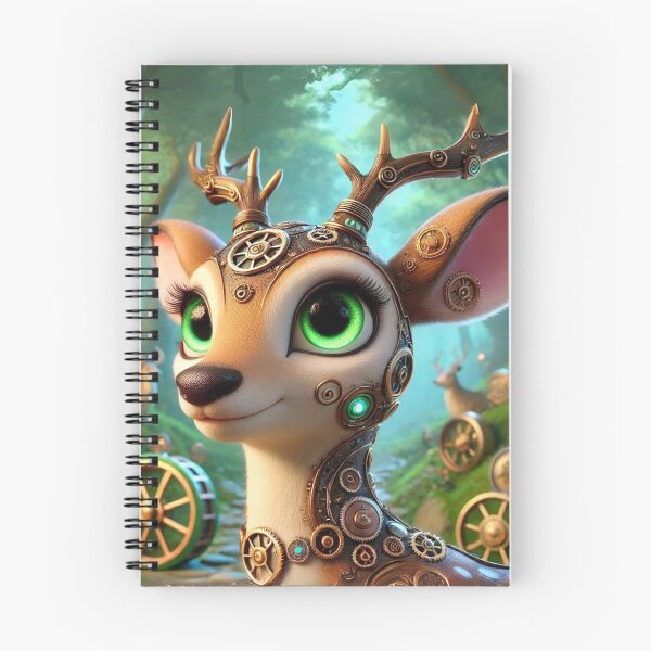 Item preview, Steampunk Deer designed and sold by Sillytoe.