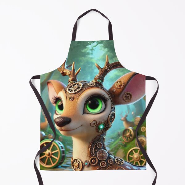 Item preview, Steampunk Deer designed and sold by Sillytoe.