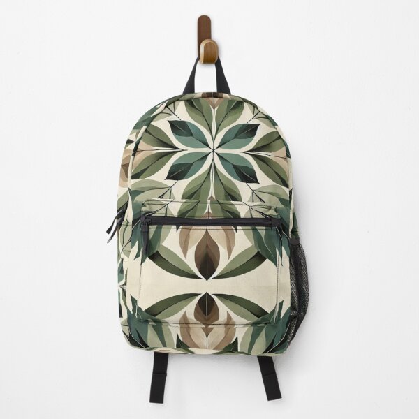 Item preview, Abstract Symmetric Green Leaves Design 3 designed and sold by TribalioDesigns.