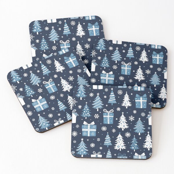 Item preview,  blue and white christmas designed and sold by Krasnovaovaova.