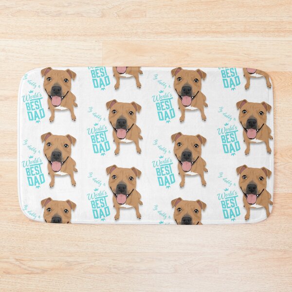 Item preview, World's Best Dad | Dog | lover | Pitbull designed and sold by KanjiENA.
