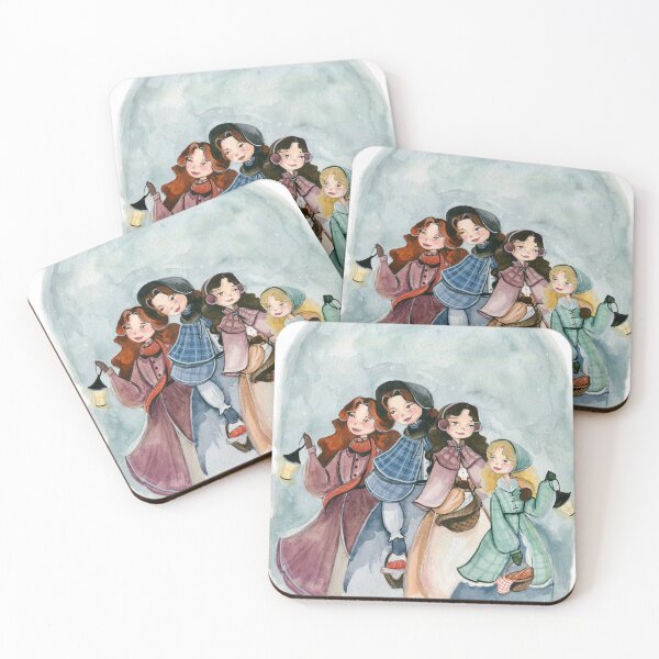 Item preview, Little Women Illustration  designed and sold by Artofstephmarie.