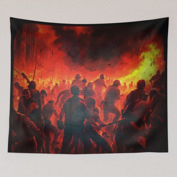Item preview, Full-Scale Riot designed and sold by UNK-Fatigues.