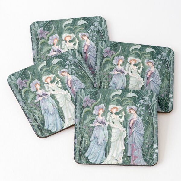 Item preview, Flower Court Illustration  designed and sold by Artofstephmarie.