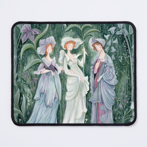 Item preview, Flower Court Illustration designed and sold by Artofstephmarie.
