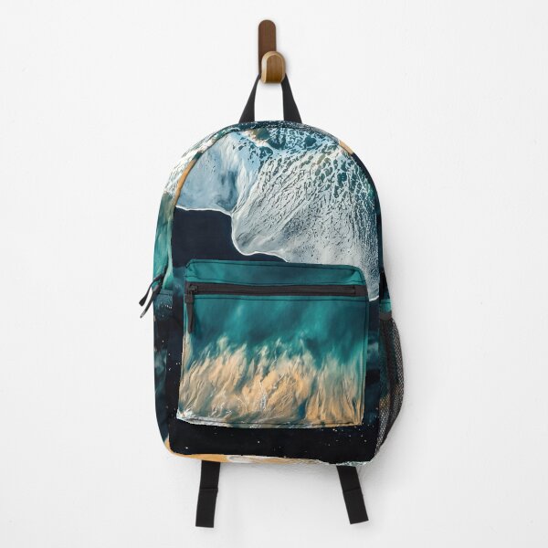 Item preview, Aerial Ocean Waves and Sandy Shoreline Texture designed and sold by regnumsaturni.