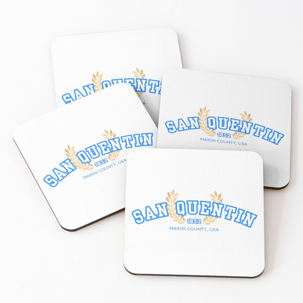 Item preview, San Quentin Prison University, White and Blue designed and sold by UNK-Fatigues.