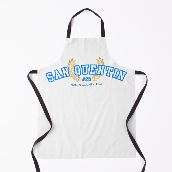 Item preview, San Quentin Prison University, White and Blue designed and sold by UNK-Fatigues.