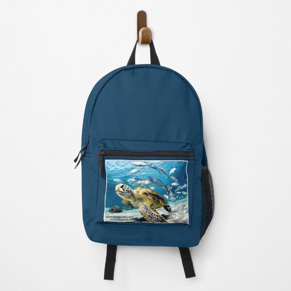 Item preview, Great Barrier Coral Reef Vintage Advertising Queensland Australia Travel Print designed and sold by posterbobs.