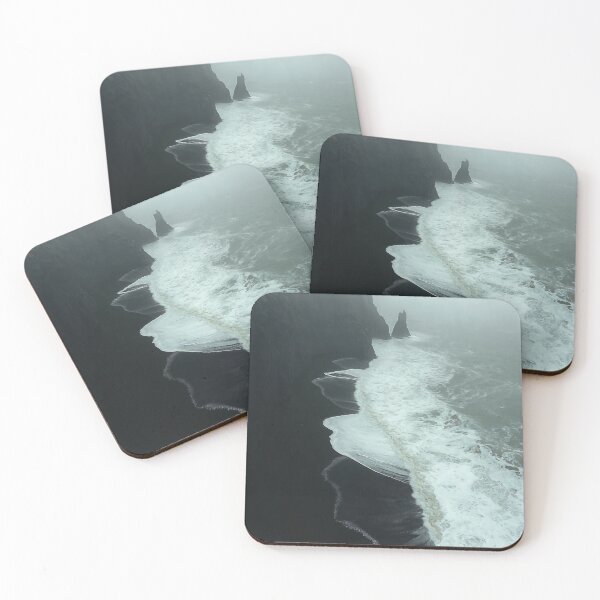 Item preview, Misty Coastal Cliffscape with Waves Crashing designed and sold by regnumsaturni.