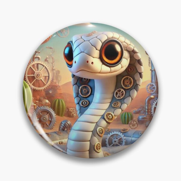 Item preview, Steampunk Desert Kingsnake designed and sold by Sillytoe.