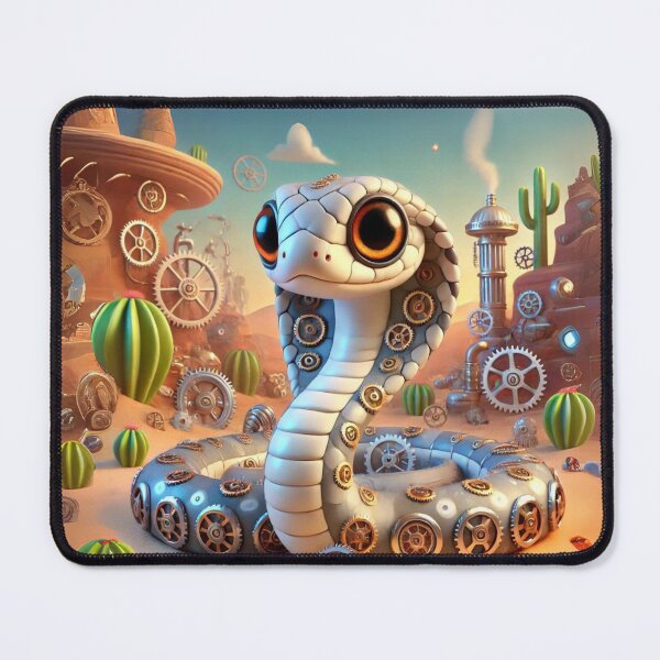Item preview, Steampunk Desert Kingsnake designed and sold by Sillytoe.