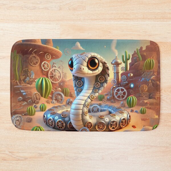 Item preview, Steampunk Desert Kingsnake designed and sold by Sillytoe.