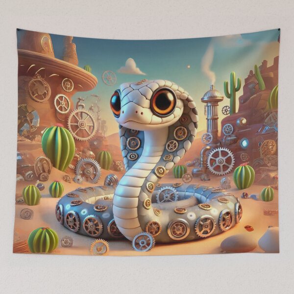 Item preview, Steampunk Desert Kingsnake designed and sold by Sillytoe.