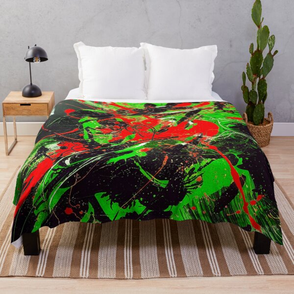 Item preview, Abstract Explosion - Green, Red designed and sold by Exodoi.