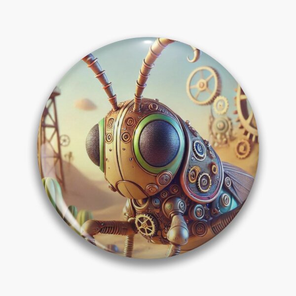 Item preview, Steampunk Desert Locust designed and sold by Sillytoe.