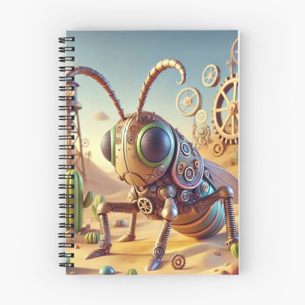 Item preview, Steampunk Desert Locust designed and sold by Sillytoe.