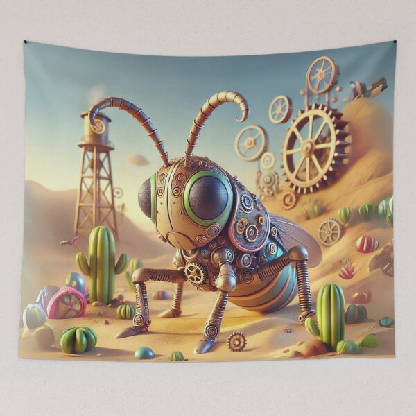 Item preview, Steampunk Desert Locust designed and sold by Sillytoe.