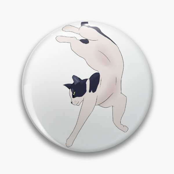 Item preview, Tuxedo Cat lying designed and sold by Iyuda.