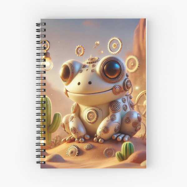 Item preview, Steampunk Desert Rain Frog designed and sold by Sillytoe.